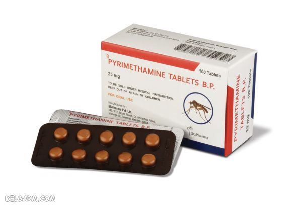 پیرمتامین قرص پیریمتامین 25 میلی گرم PYRIMETHAMINE 25MG TAB - تصویر 1