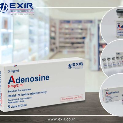 آمپول آدنوزین 3 میلی‌گرم | ADENOSINE 3MG/ML (2ML) INJ