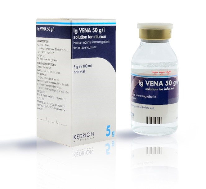 IVIG IGVENA KEDRION گاماگلوبولین | Gamma Globulin - تصویر 1