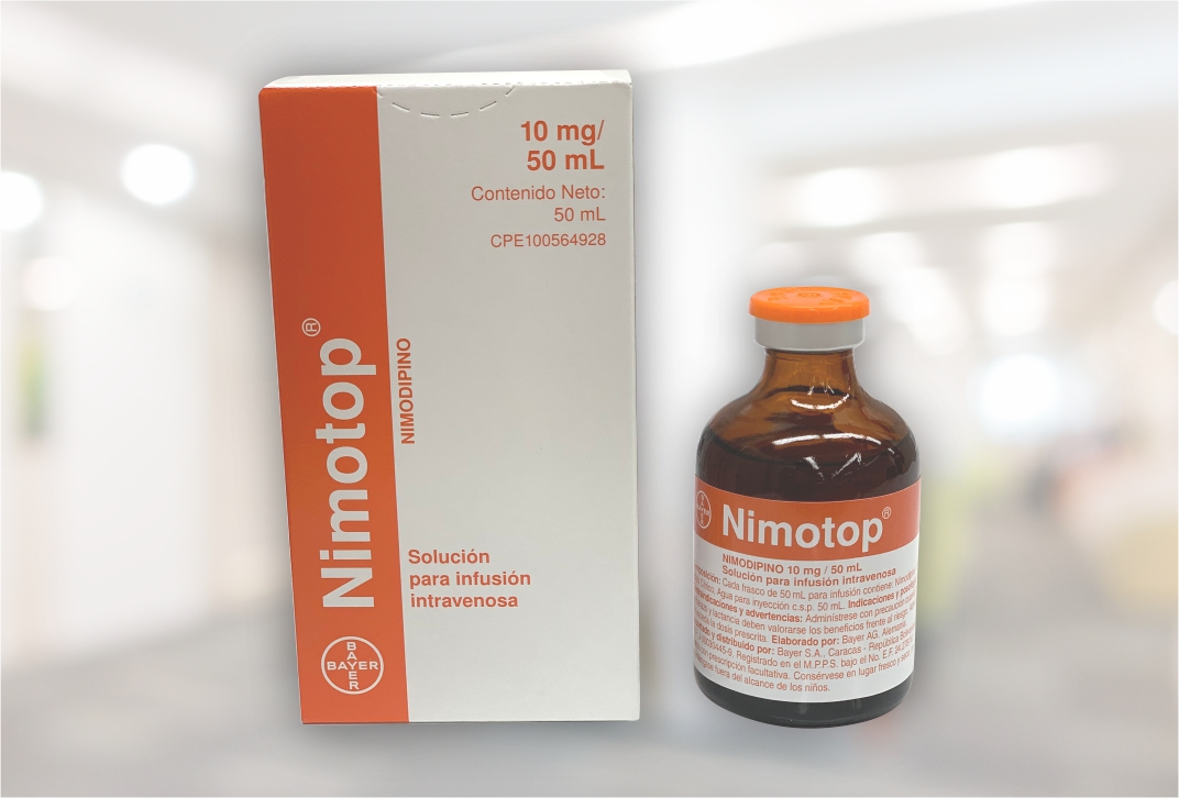 NIMOTOP ویال نیموتوپ 0.2میلی گرم/میلی لیتر 50میلی لیتر | NIMOTOP® 10MG/50ML VIAL - تصویر 1