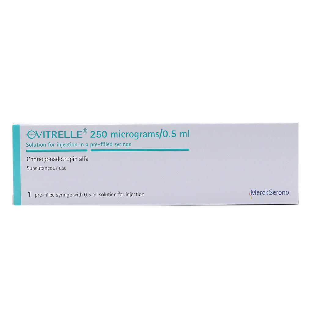 OVITRELLE آمپول اوویترل 250 میکروگرم/0.5 میلی لیتر OVITRELLE® 250MCG/0.5ML SYRINGE - تصویر 1