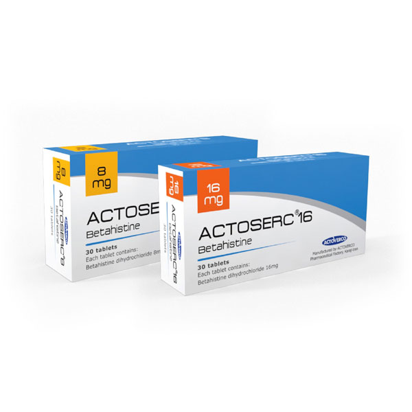 actoserc قرص اکتوسرک 8 میلی گرم ACTOSERC TABLET ORAL 8 mg - Image 1