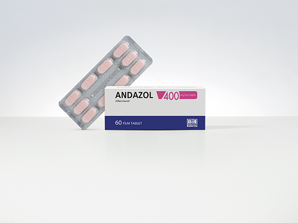 andazol400 قرص آلبندازول سیپلا 400 میلی گرم - تصویر 1