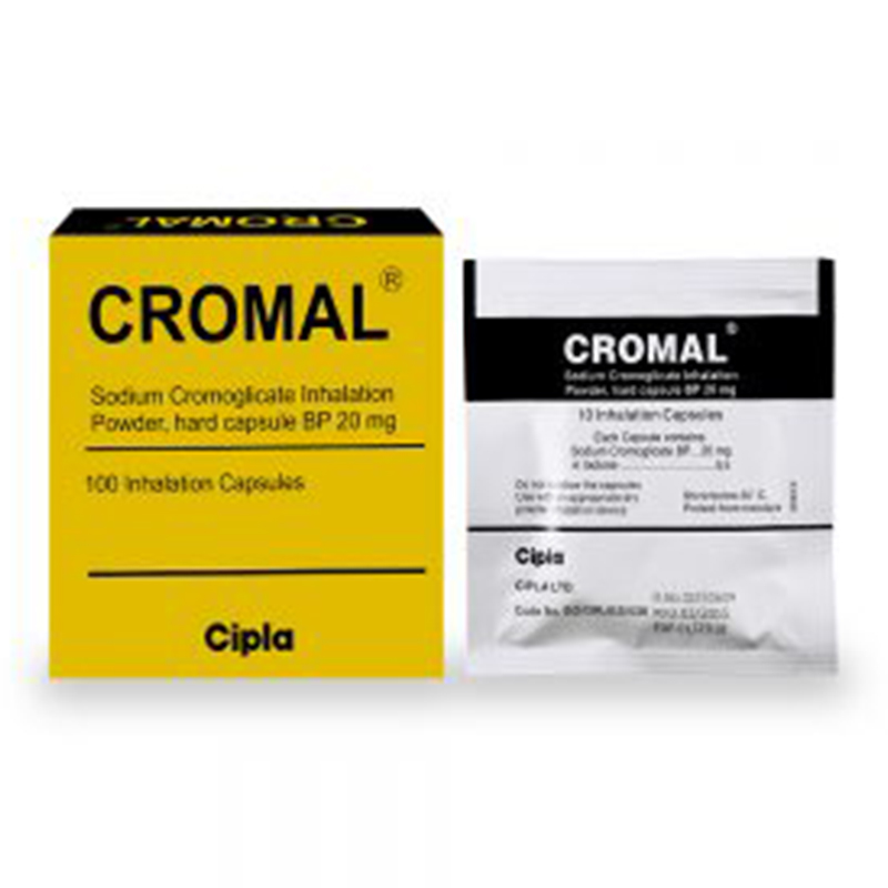 cromal کپسول استنشاقی کرومال 20 میلی گرم - کرومولین - Image 1