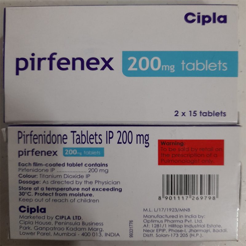 قرص پیرفنکس 200 میلی گرم PIRFENEX 200 MG Tablet - تصویر 1