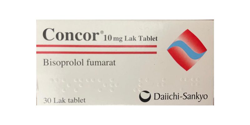 قرص کنکور 10 میلی گرم (کونکور) Concor 10MG TAB - تصویر 1