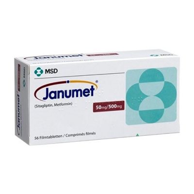قرص ژانومت JANUMET® 50/1000MG TAB