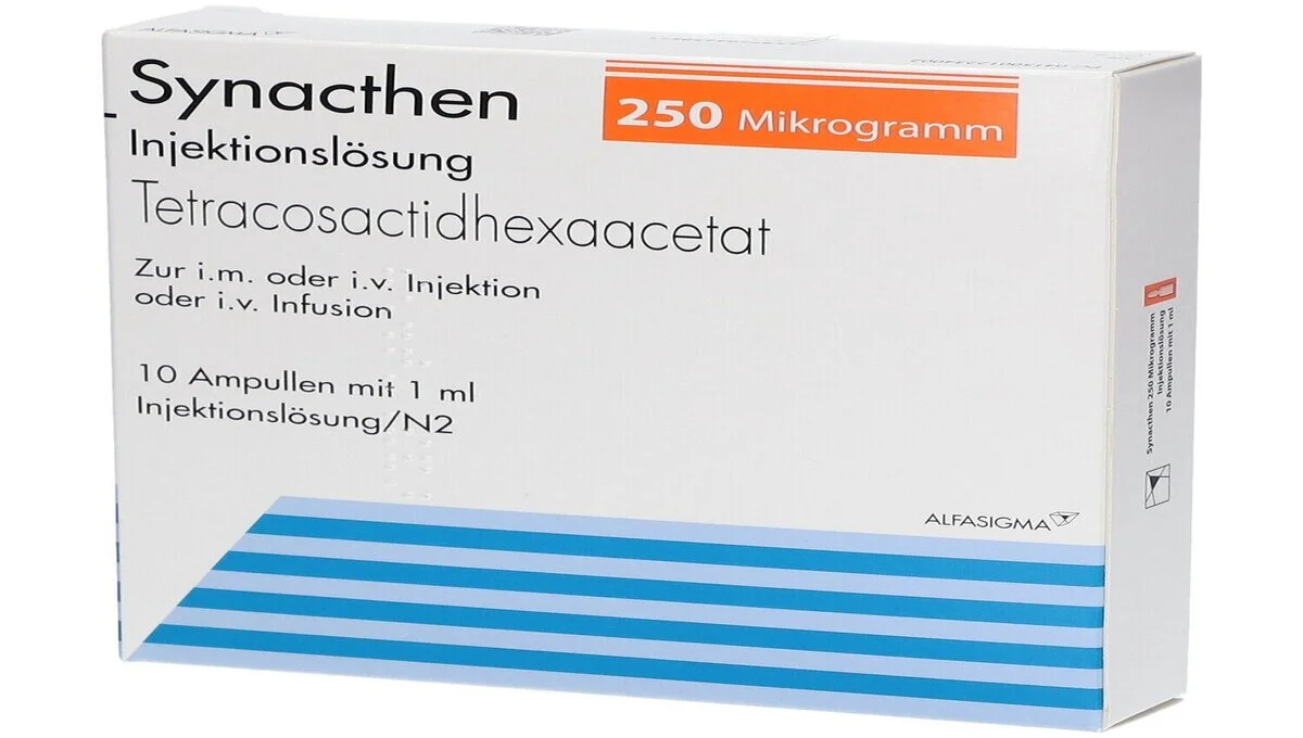 آمپول سیناکتن 250 میکروگرم آمپول سیناکتن 250 میکروگرم | SYNACTHEN® 250MCG INJ | - تصویر 1