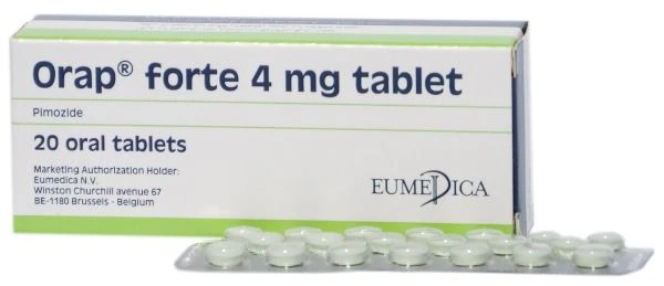 pimozide PIMOZIDE 1 mg TABLET ORAL - تصویر 1