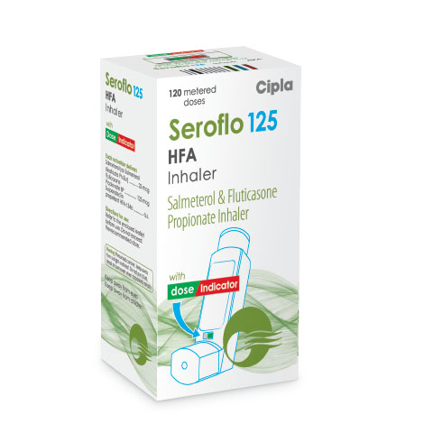 serfolo125 اسپری سروفلو 25/125 SEROFLO 25/125MCG/PUFF INHALER - Image 1