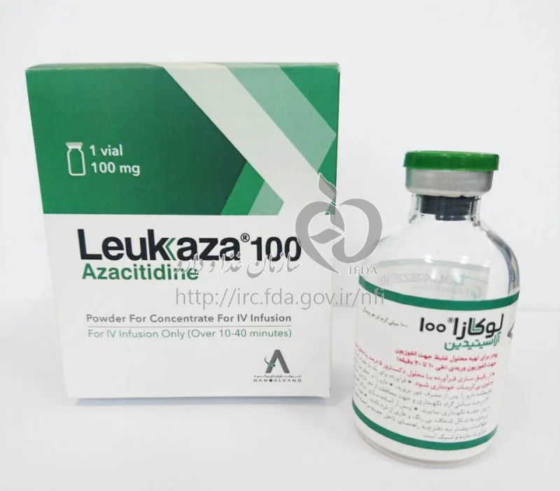 ویال آزاسیتیدین 100 میلی گرم | AZACITIDINE 100MG AMP (janbaz VIDAZA) - تصویر 1