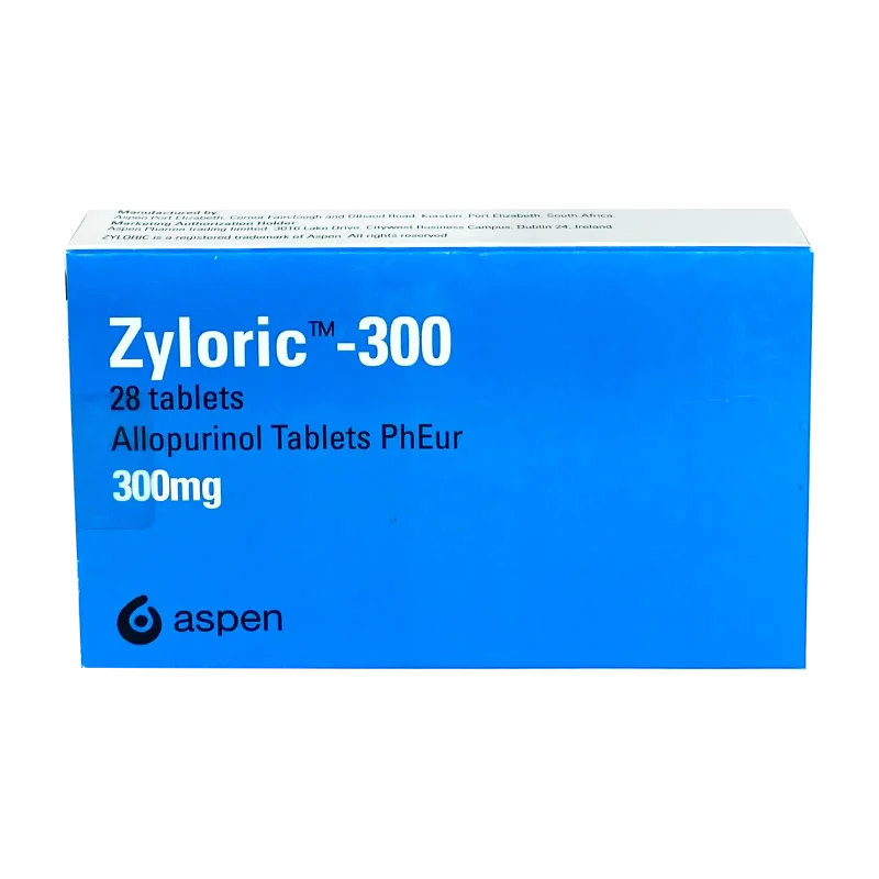 zyloric-300mg-28-tablets-for-gout قرص زایلوریک 300 میلی گرم ZYLORIC® 300MG TAB - تصویر 1