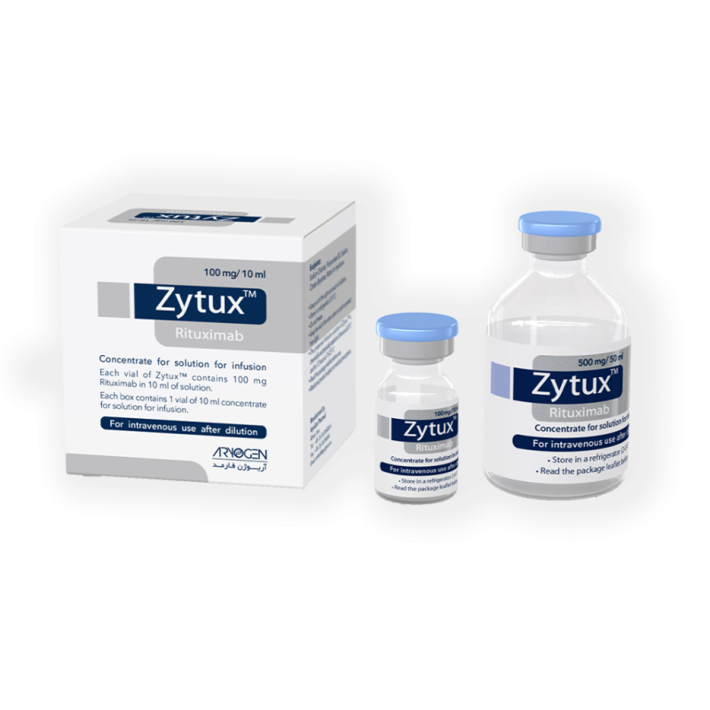 ویال قابل تزریق زیتاکس 500 میلی گرم - زیتوکس Zytux 500MG Solution for injection in Vial - تصویر 1