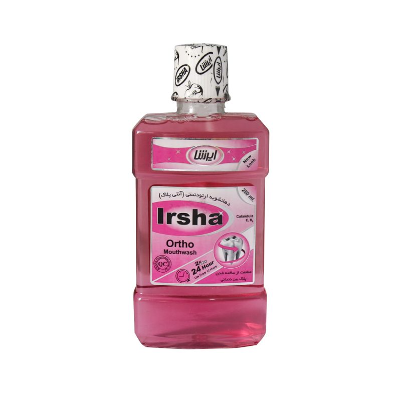 دهانشویه ارتودنسی آنتی پلاک ایرشا 250 میلی لیتر - تصویر 2