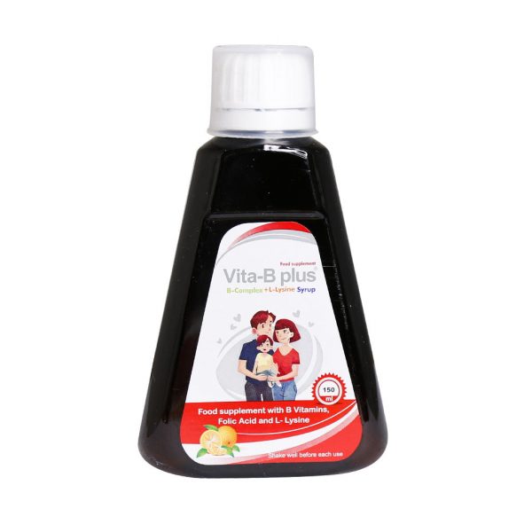 شربت ب-کمپلکس و ال لیزین ویتا بی پلاس خوارزمی 150 میلی لیتر_654816a5a89b6.jpeg شربت ب-کمپلکس و ال لیزین ویتا بی پلاس خوارزمی 150 میلی لیتر - تصویر 1