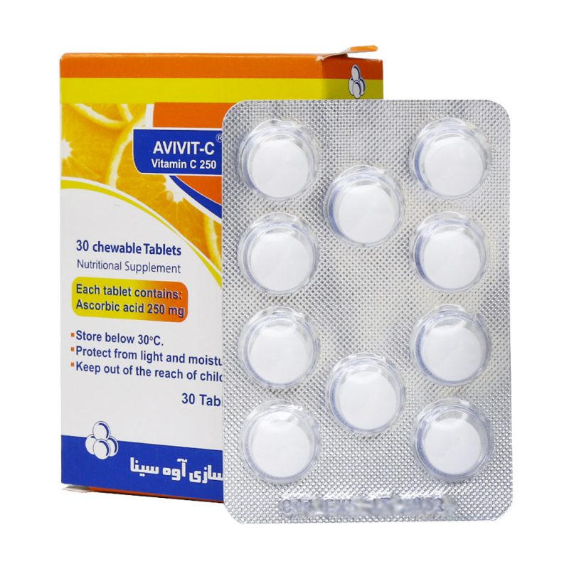 قرص جویدنی آوی ویت سی آوه سینا 30 عدد - تصویر 4