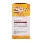 قرص دیلی D3 1000 واحد پلاس دی کابان ویتاول 30 عدد - تصویر 6