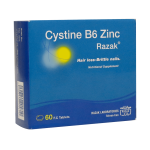 قرص سیستین B6 زینک رازک ۶۰ عدد - تصویر 2