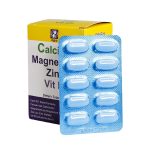 قرص کلسیم منیزیم زینک ویتامین D3 دینه 50 عدد - تصویر 4