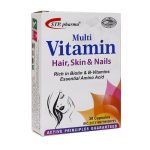 کپسول مولتی ویتامین پوست مو و ناخن اس تی پی فارما 30 عدد - تصویر 3