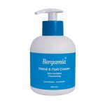 کرم مرطوب کننده پمپی دست و ناخن برگامیا حاوی کلاژن شیر 250 میلی لیتر - تصویر 3