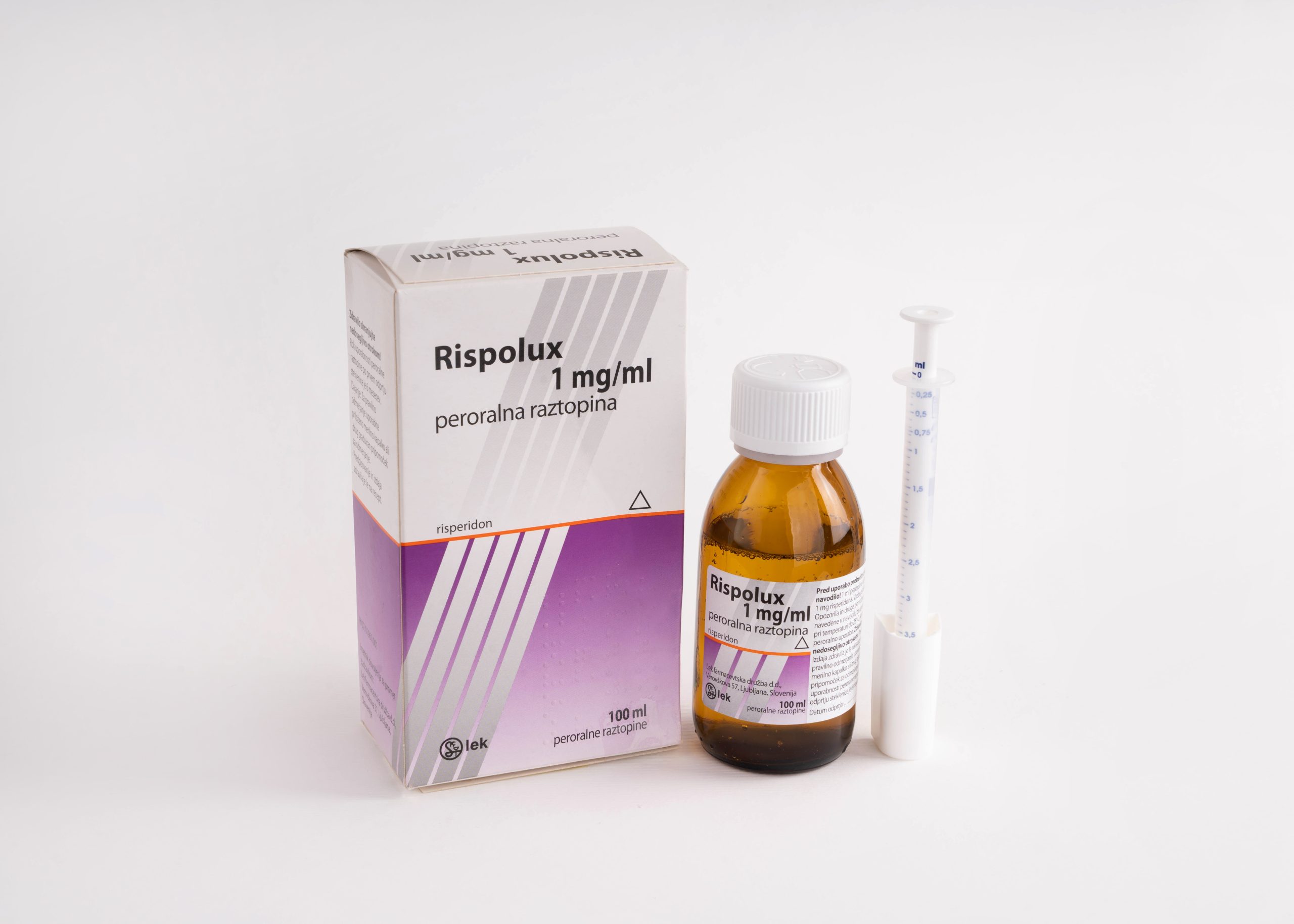 RISPOLUX محلول خوراکی ریسپولکس 1 میلی گرم/میلی لیتر 100 میلی لیتر RISPOLUX 1 mg/1mL 100 Oral Solution - تصویر 1