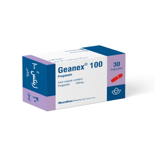 Geanex-100 کپسول ژینکس 100 میلی گرم (جینکس) | GEANEX 100MG CAP - تصویر 1