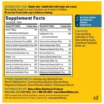 قرص مولتی ویتامین آقایان Nature Made MultiVitamin For Him نیچرمید (250 عددی) - تصویر 5