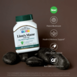 کپسول گیاهی قارچ تقویت سیستم ایمنی بدن 21Century Lion's Mane 2100mg Plus Black Pepper Extract قرن 21 (60 عددی) - تصویر 11
