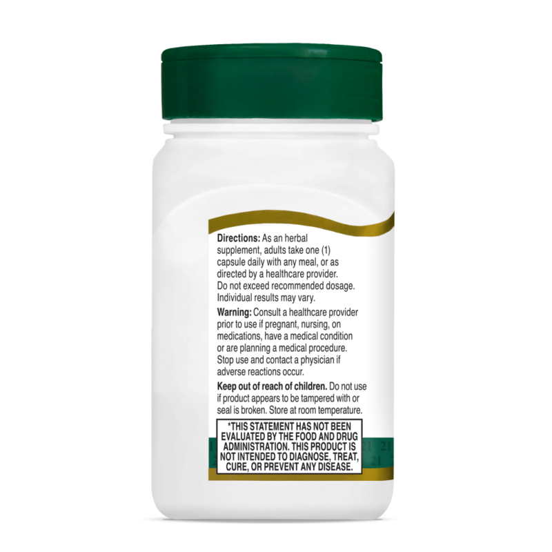 کپسول گیاهی قارچ تقویت سیستم ایمنی بدن 21Century Lion's Mane 2100mg Plus Black Pepper Extract قرن 21 (60 عددی) - تصویر 6