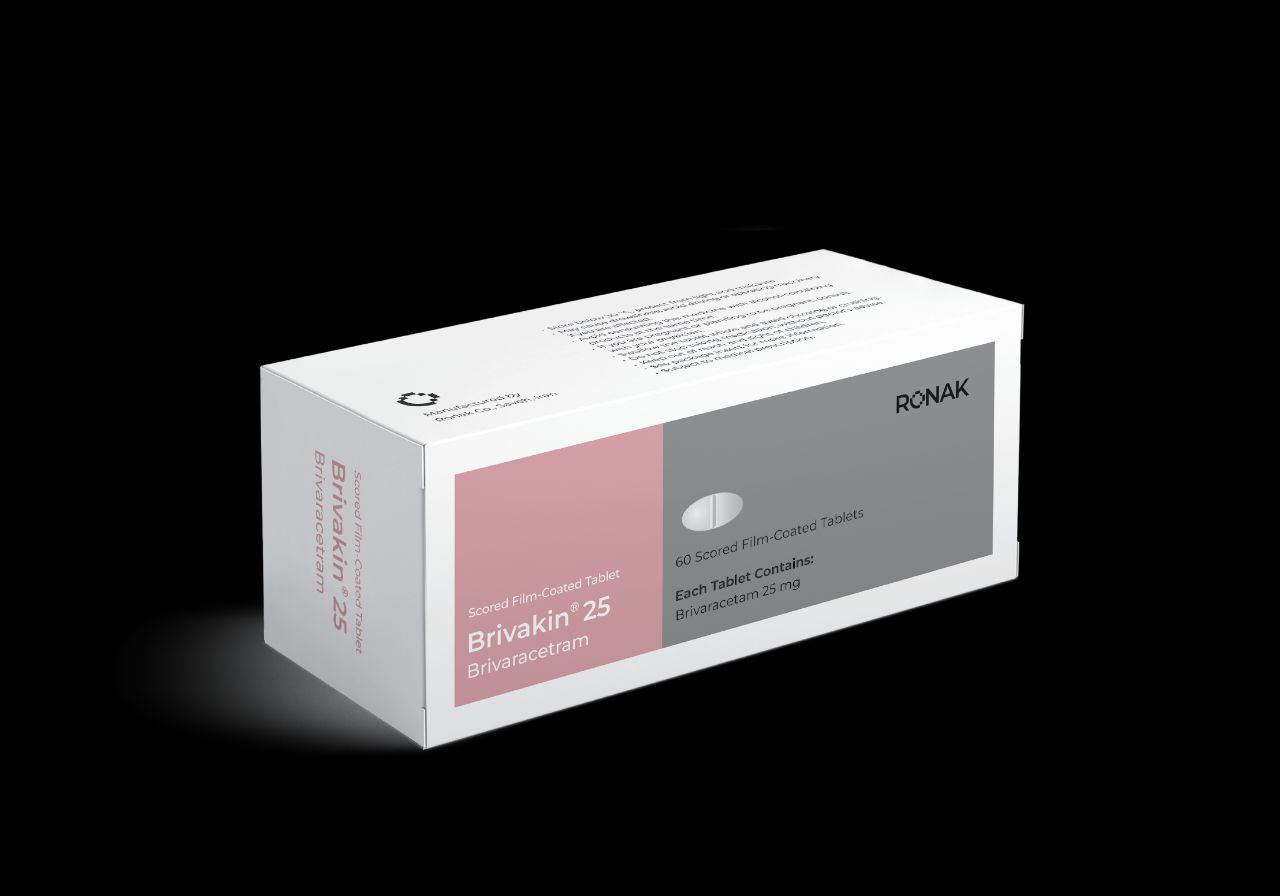 Brivakin 25MG قرص بریواکین 25 میلی گرم | BRIVAKIN 25 mg Tablet - Image 1