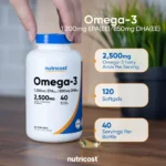 سافت ژل امگا 3 نوتریکاست Nutricost Omega 3 (120 عددی) - تصویر 10