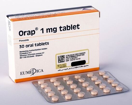 Orap_1mg_tablet_EN قرص اورپ 1 میلی گرم | ORAP 1 MG Tablet - Image 1